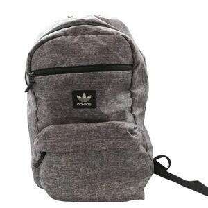 Adidas Backpack Unisex OS Gray Excellent Heathered Trefoil Originals Daypack